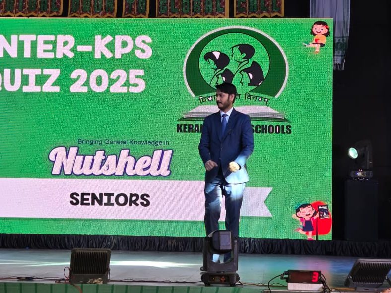 Nutshell quiz event at Inter-KPS Quiz 2025 – Kerala Schools